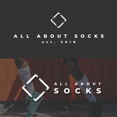 Luxurious/Playful Sock Logo 