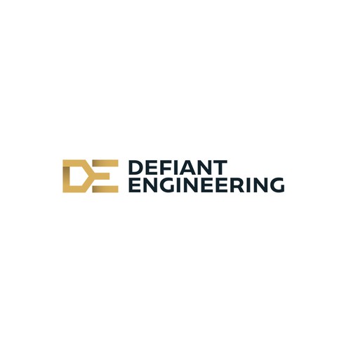 DE monogram
