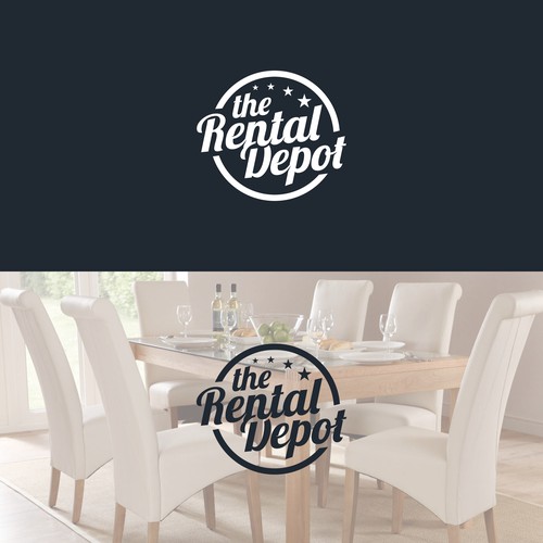 Logo design for "The Rental Depot"