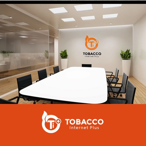 Logo Concept For Tobacco Internet Plus