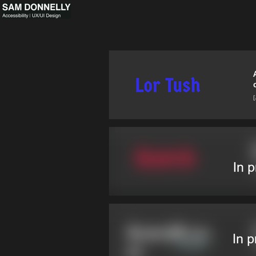 Sam Donnelly UX &UI Design