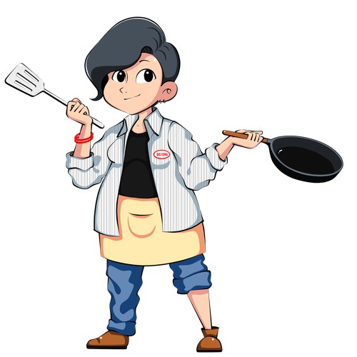 Big EDNA: cookbook character