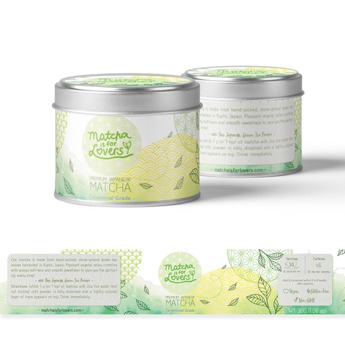 Tea Matcha Packaging