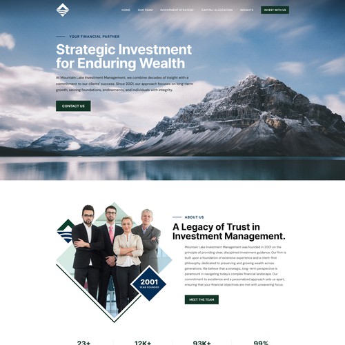 Investment Management Homepage