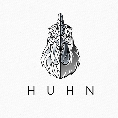 huhn logo concept