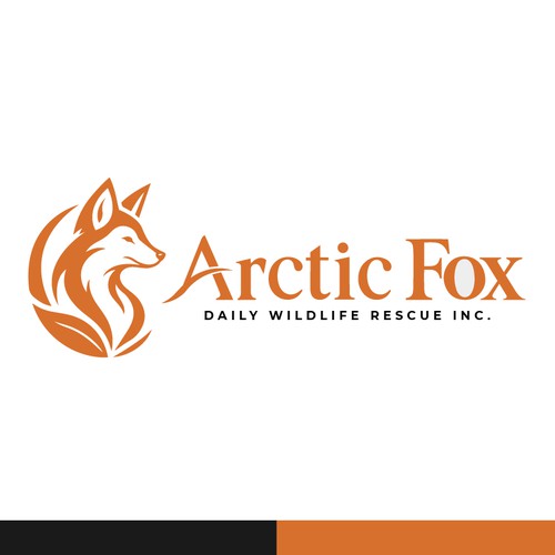 Wildlife Rescue & Animal Welfare Logo Design | Arctic Fox Branding