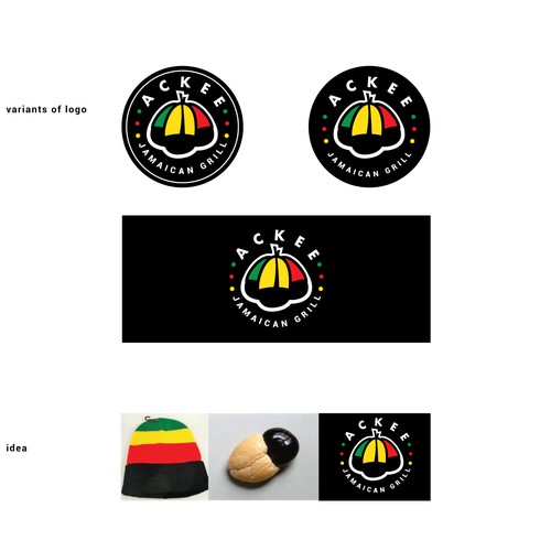 Logo concept for grill