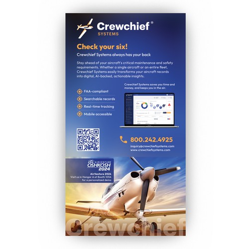 3/4 Print Advertisement for Sport Aviation Magazine