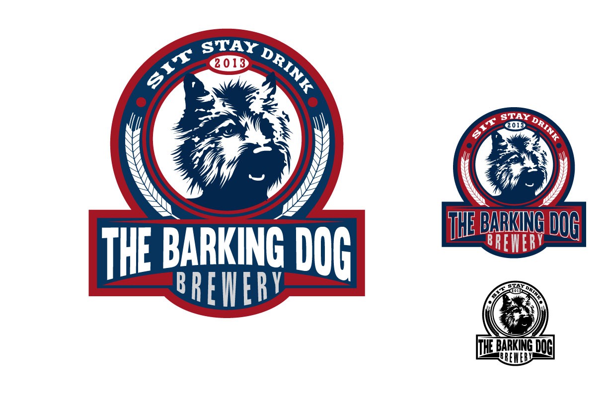logo for The Barking Dog Brewery