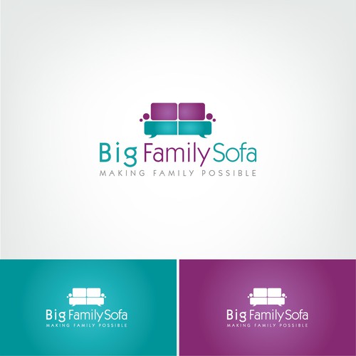 Big family sofa