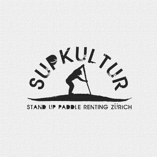 Surfer Dude Inspired Logo