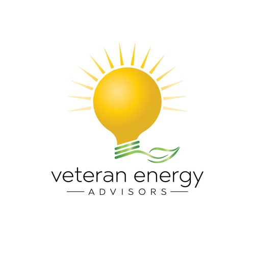 Logo concept for a natural energy source brand.