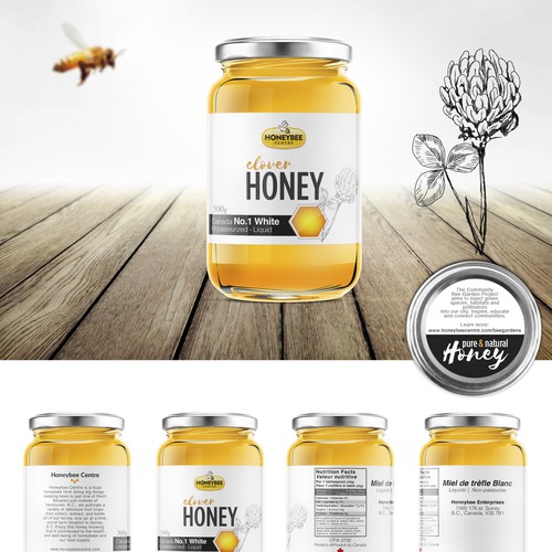 Honey Label Design