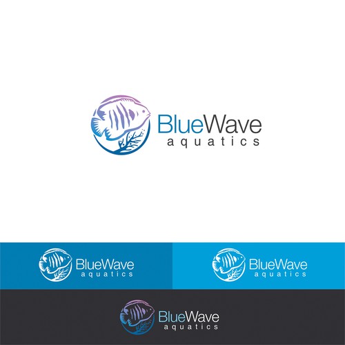 Saltwater logo for Blue Wave Aquatics