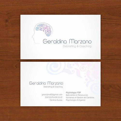 stationery for Geraldina Marzano - Debriefing & Coaching