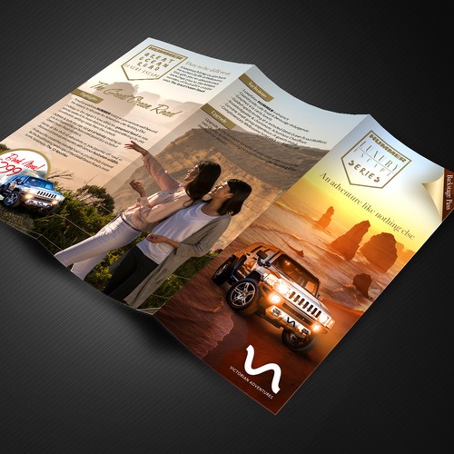 Brochure for luxury travel agency