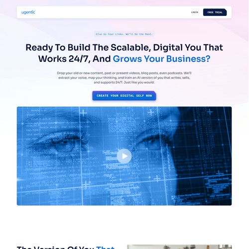 Digital You Product Landing Page