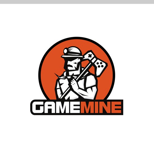 Logo concept for Gamemine