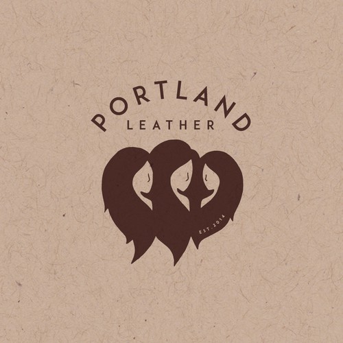 Logo concept for Portland Leather