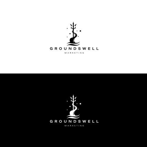 Groundswell logo design