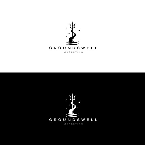 Groundswell logo design