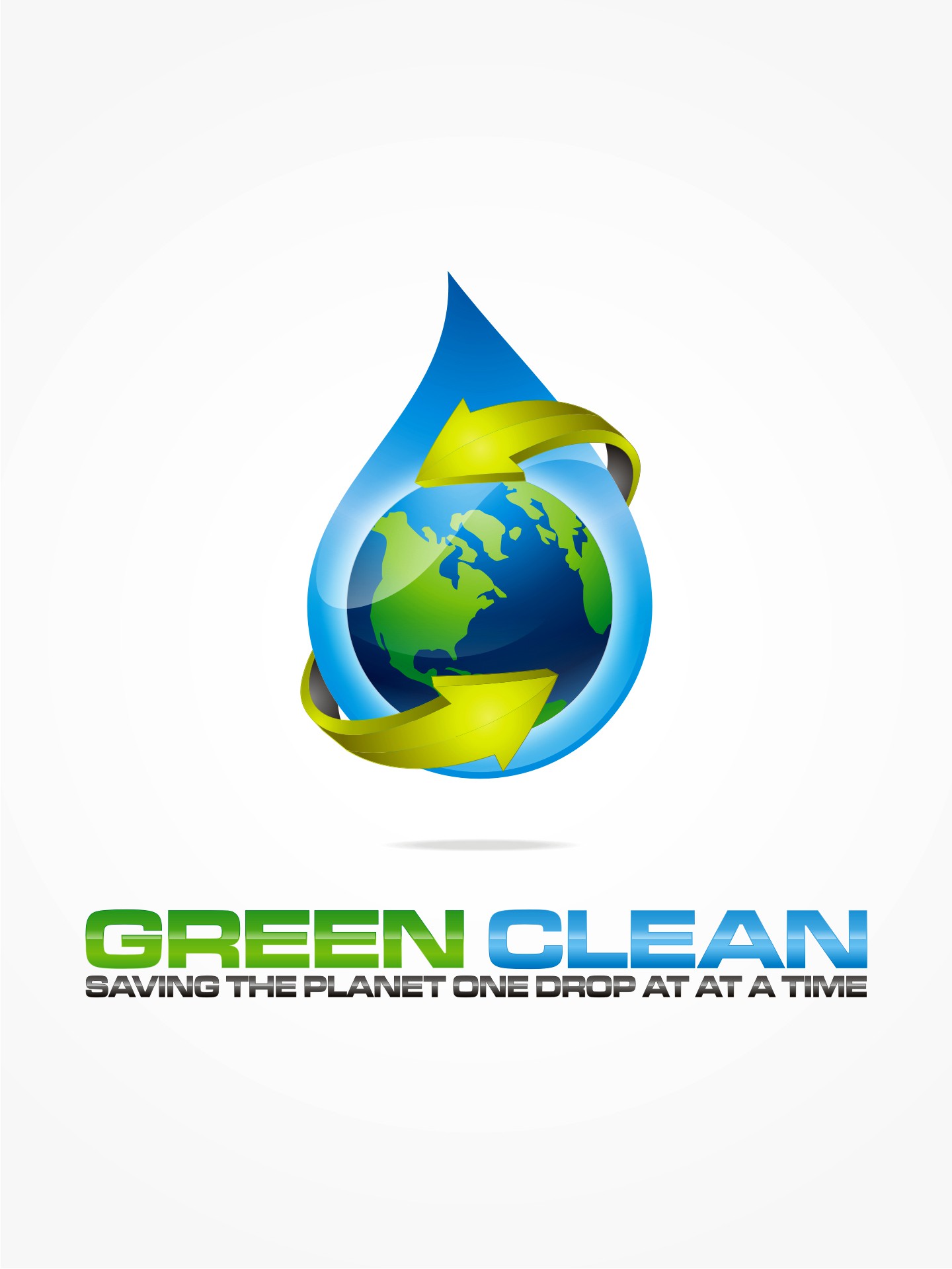 logo for green clean 
