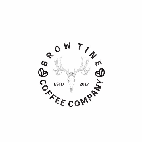 Brow Tine Coffee Company  Slogan to incorporate in the logo