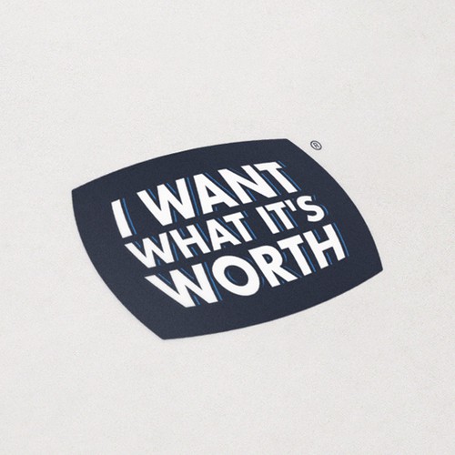 I Want What It's Worth Logo Design