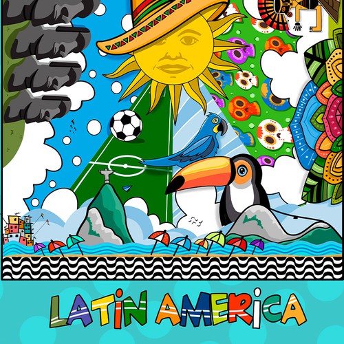 Latin America Poster