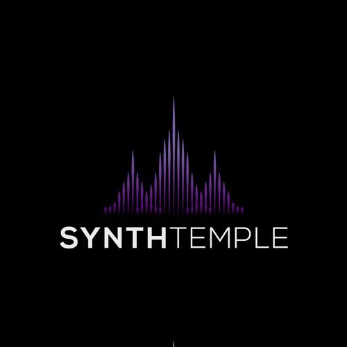 Logo for a vintage synth recording studio