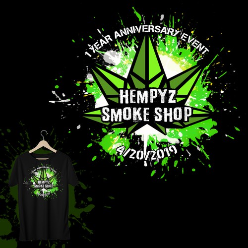 Smoke Shop Anniversary T-shirt 