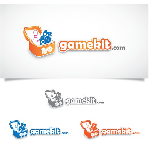 Online games website logo