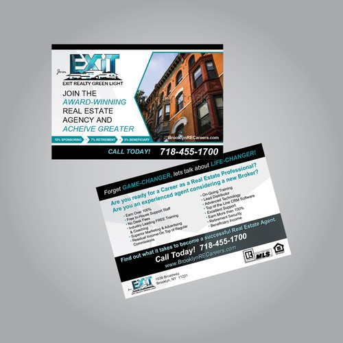 Exit Realty Green Light Potcard