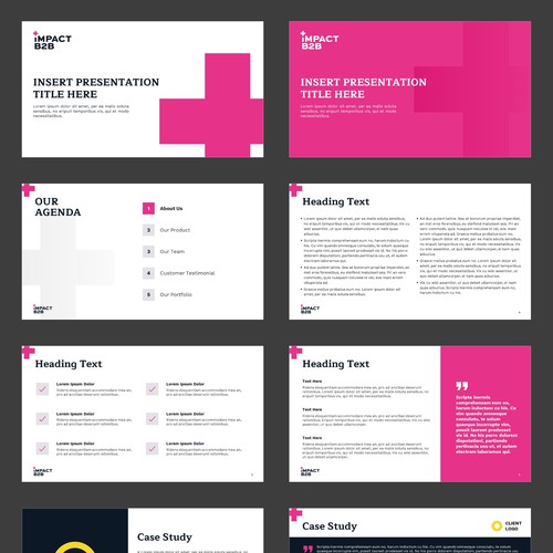 Powerpoint Template for Impact B2B