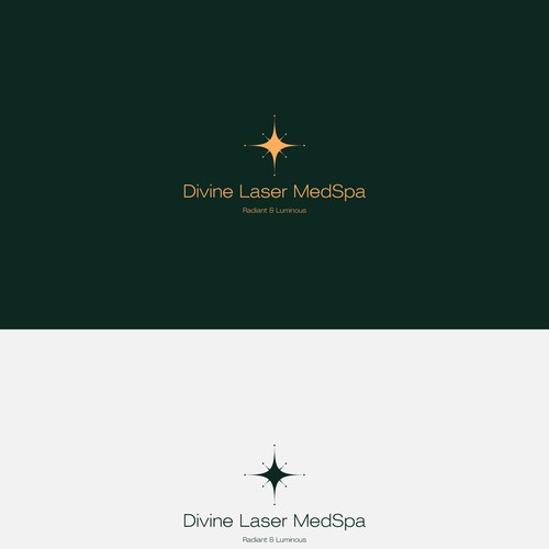 Minimal logo concept for medspa