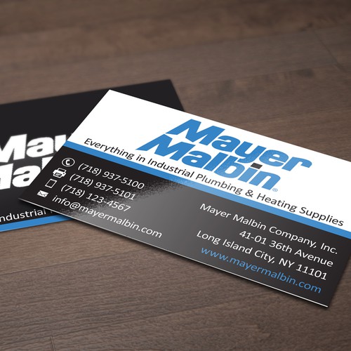 Mayer Malbin Business Card