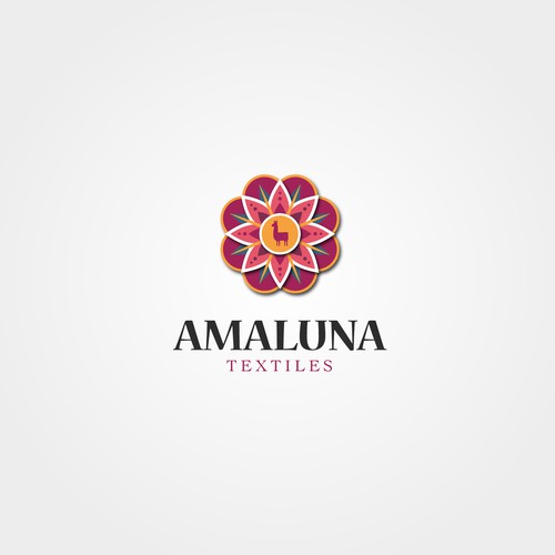 Traditional logo for a textile manufacturer