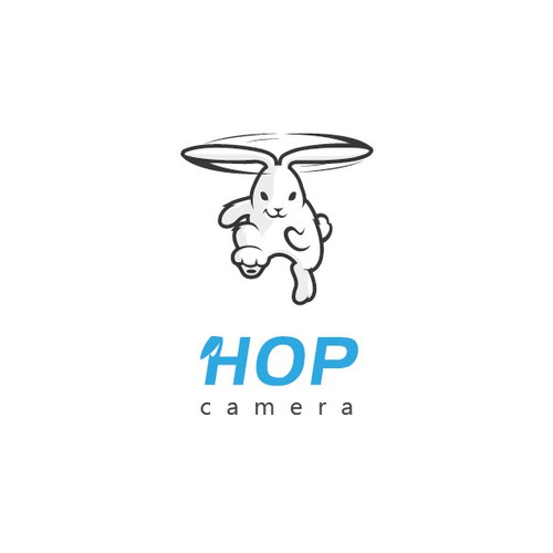 Logo concept for HOP camera
