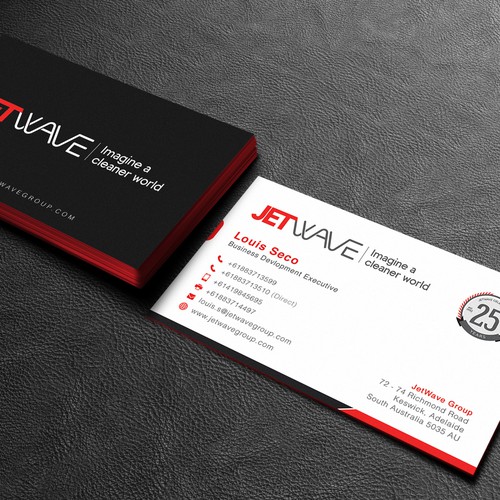 Modern Sleek Professional Business Card