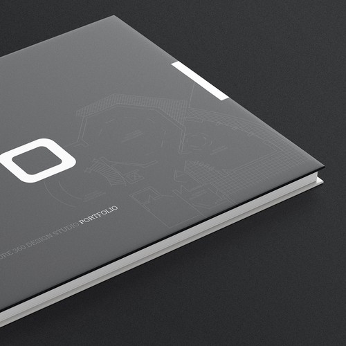 High-tech BookLet for Architecture Company Portfolio