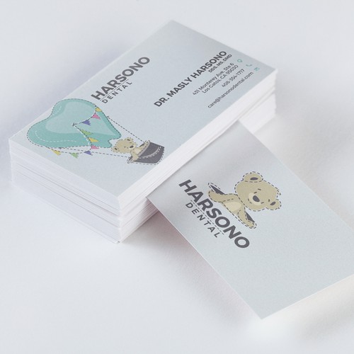 Identity / Business card design for Harsono Dental