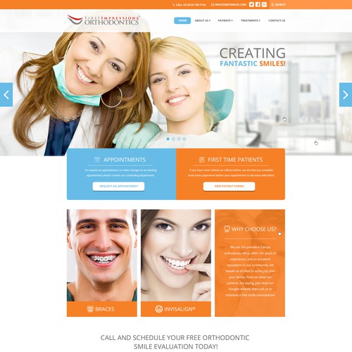 First Impressions Orthodontics Website