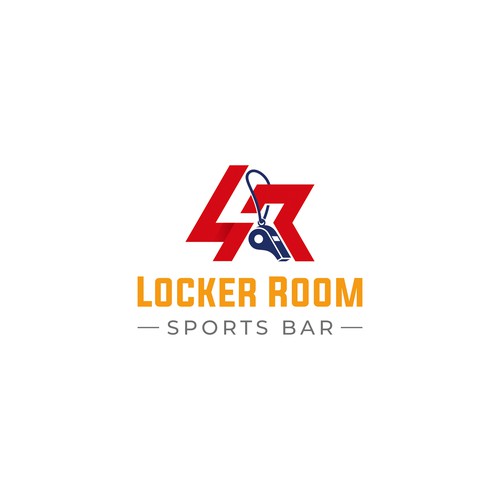 Logo design concept for a sports bar