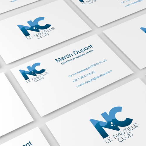 Nautilus Club logo + card