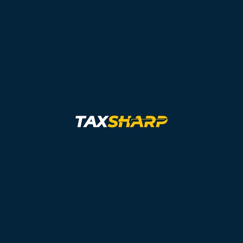 TaxSharp Logo Design