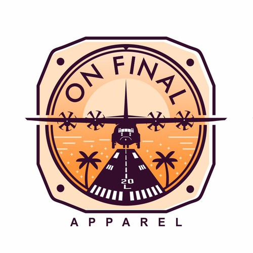 Logo for an apparel company aimed at modern military aviators