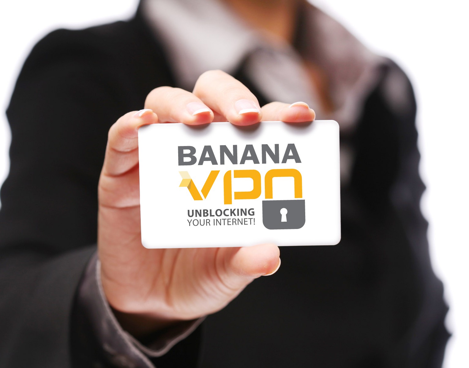 Create the new logo for Banana VPN