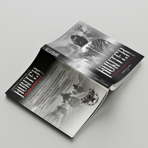Book Cover for Hunter/Biker book/Romace