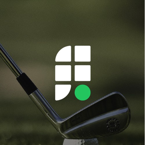 Modern SaaS Branding for Golf Booking.