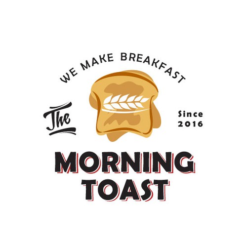 Breakfast morning restuarant logo
